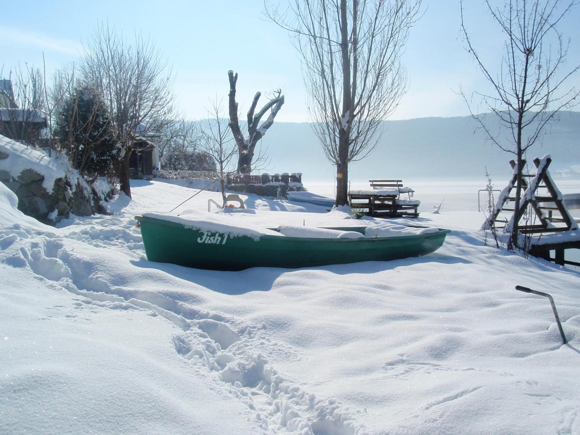 Ferienwohnungen Fischerhaus - Direkt Am See ミルシュタット エクステリア 写真